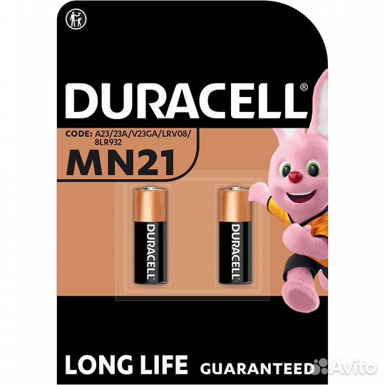 Батарейка 23A-2BL Duracell