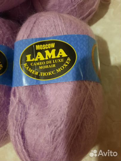 Пряжа для вязания мохер