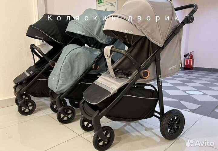 Коляска Вездеход Luxmom Siesta/ много