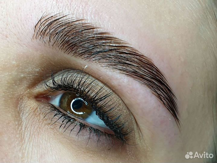 Долговременная укладка/окрашивание бровей