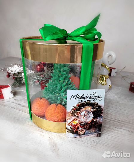 Зефирные мандарины и елки