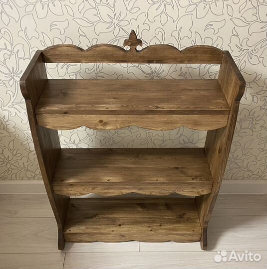 Полка настенная деревянная