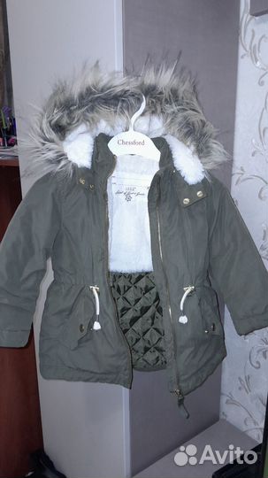 Парка для девочки 98