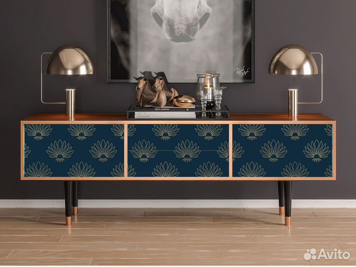 Тв-тумба T4 - Орех - Blue Lotus