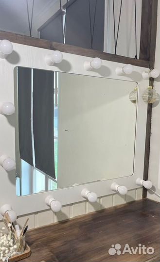 Зеркало гримерное с подсветкой IKEA