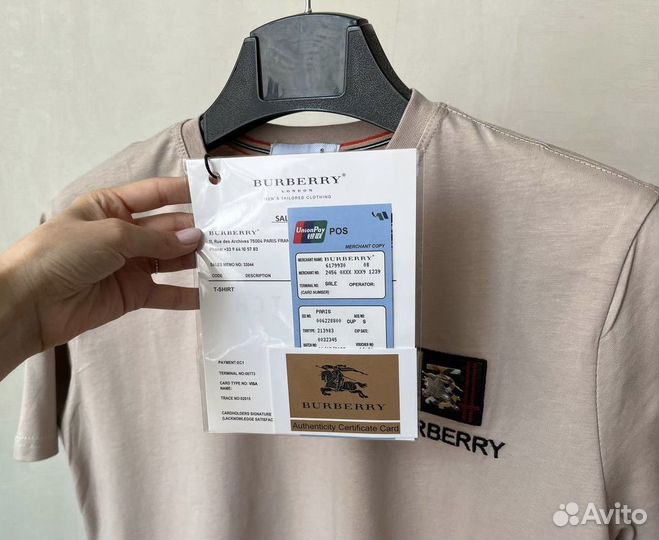 Футболка burberry