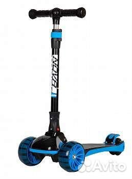 Самокат-кикборд детский Novatrack RainBow складной