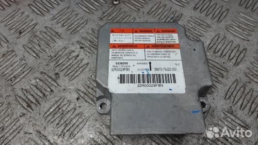 Блок управления airbag fiat sedici (3BR08OQ01)