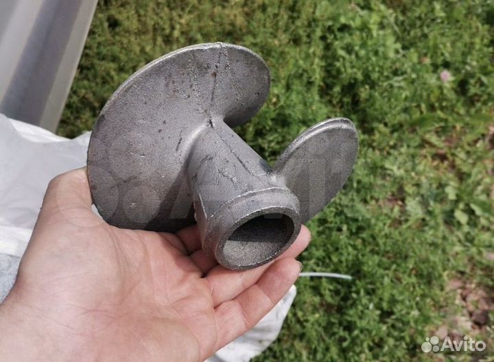 Литые наконечники для винтовых свай вн 76-89/250