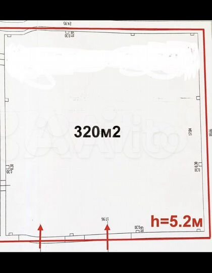 Склад, 320 м²