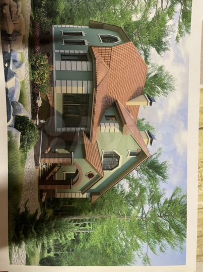 Коттедж 279,5 м² на участке 6,8 сот.