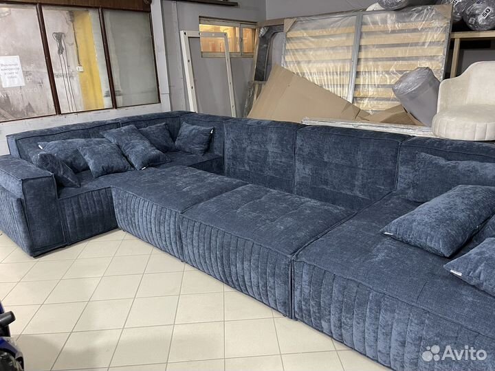 Угловой диван лофт