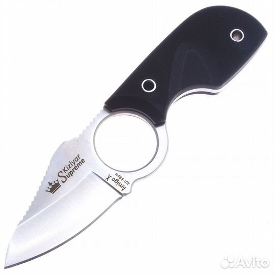 63500 Нож Kizlyar Extreme Amigo X AUS-8 Satin черн