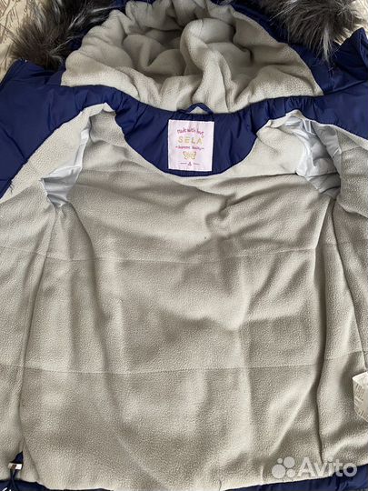 Куртка зимняя Sela для девочки 110-116