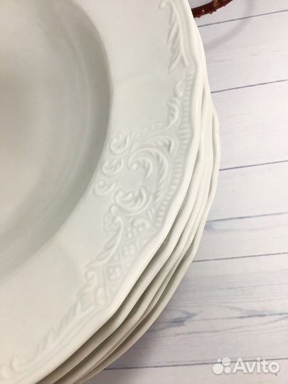 Набор глубоких тарелок 6 шт, Чехия Бернадотте