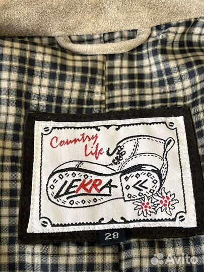 Баварский замшевый жилет, ог.124, винтаж