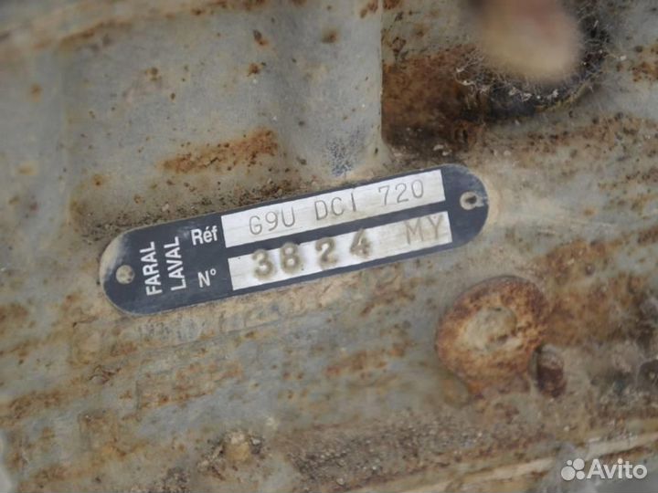 Двигатель двс renault master 2.5 G9U720