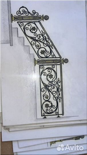 Перила для лестниц
