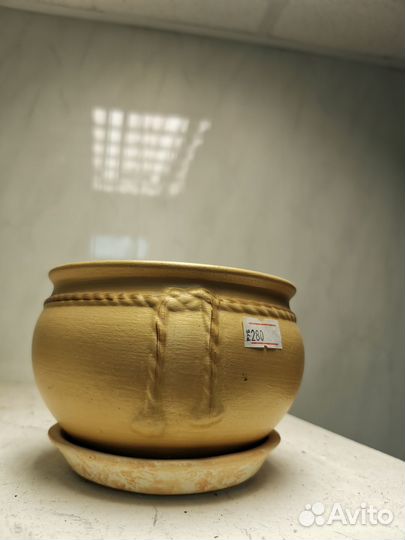 Керамические горшки для цветов новые