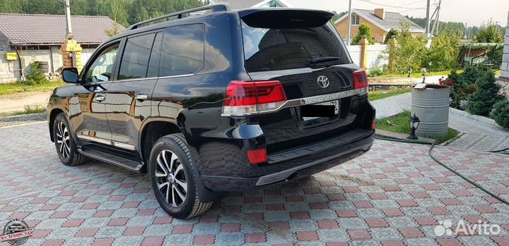 Toyota land cruiser 200 обвес Губа задняя Q894