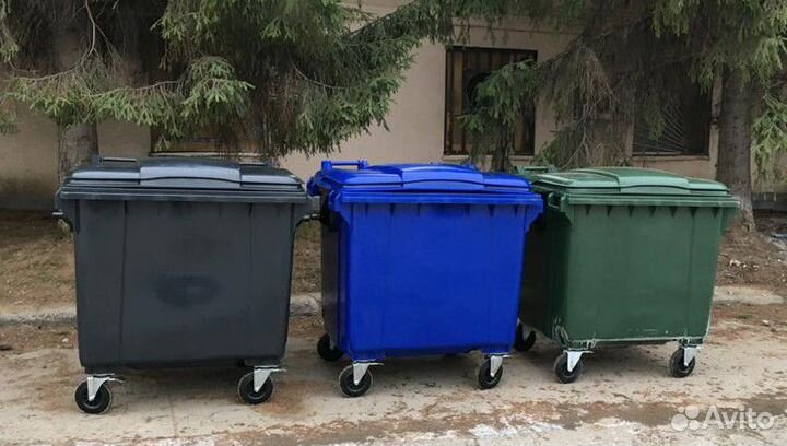 Контейнер для мусора и рсо 1100 л