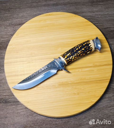 Нож Волк. Хорошая сталь 65Х13. Новые