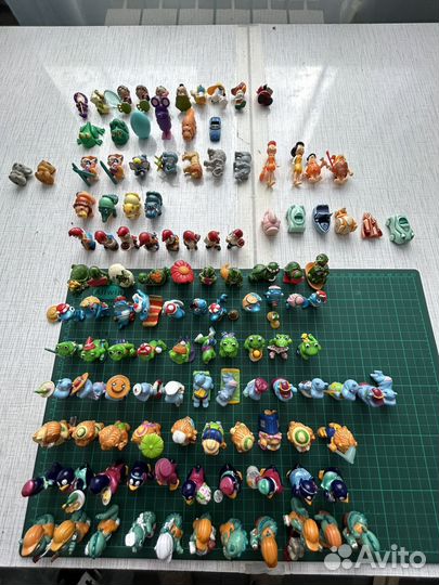 Игрушки из киндера 90х