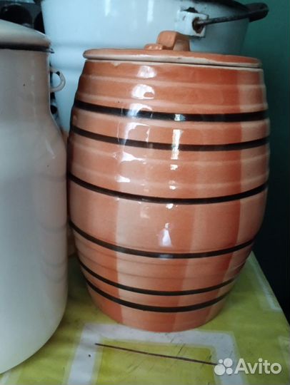 Керамический бочонок СССР