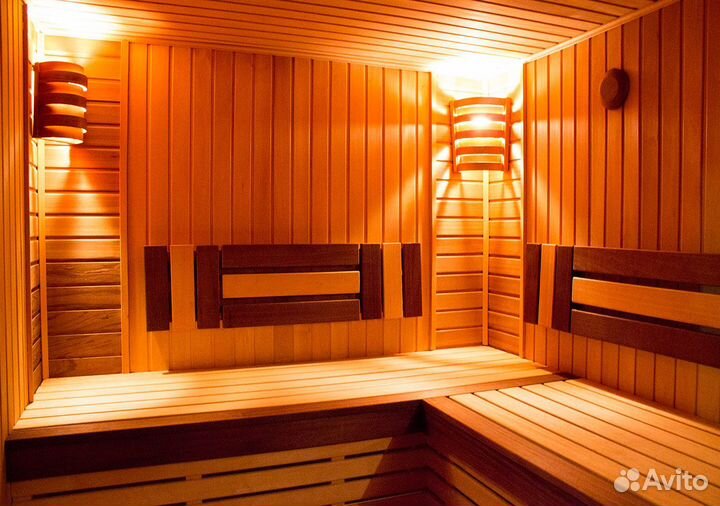 Баня сауна хамам с теплым бассейном