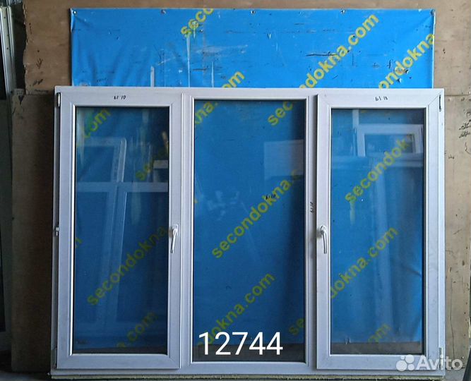 Пластиковое окно Б/У 1550(в)х2110(ш)