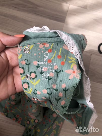 Костюм для девочки mothercare