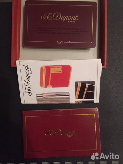 Зажигалка St. Dupont