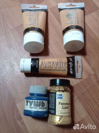 Краски акриловые 