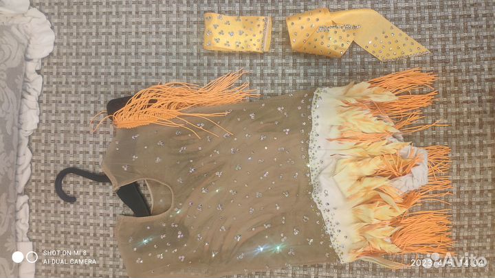 Купальник гимнастический для выступлений на 6-7