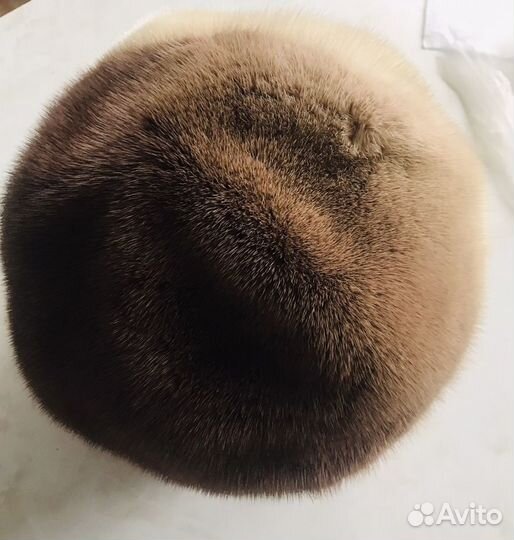 Женский норковый берет