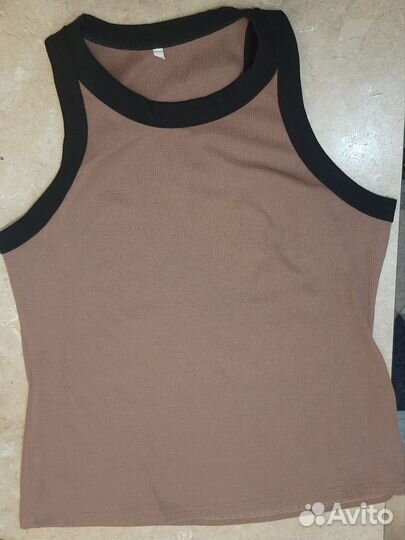 Топ в рубчик 48 размер
