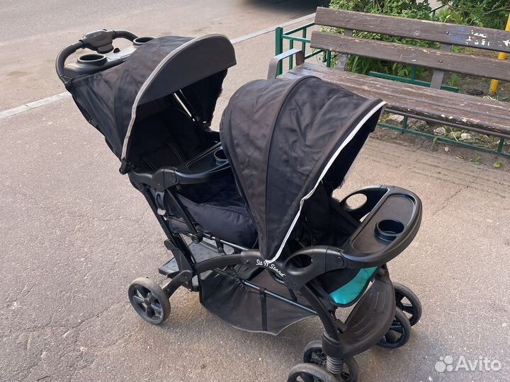 Коляска GlorY sit n stand прогулка для 2х детей