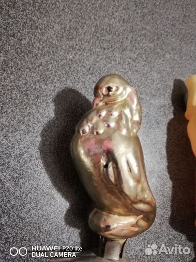 Елочные игрушки СССР