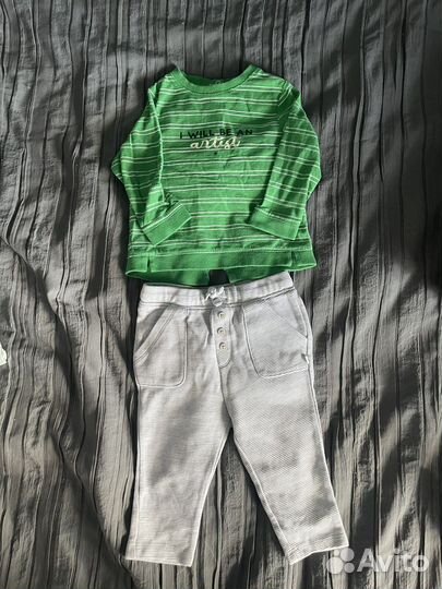 Вещи пакетом для мальчика 74 80