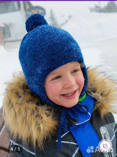 Шапка зимняя новая Nikastyle