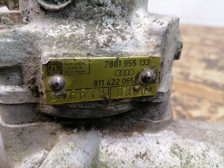 Рулевая рейка Audi 80 B3 NE 1990