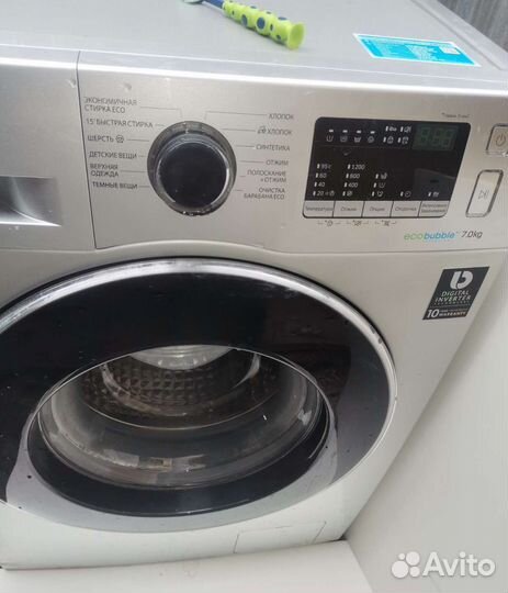 Стиральная машина samsung eco bubble 7кг