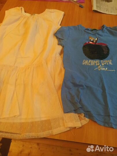 Одежда для девочек 5-6лет