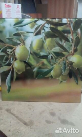 Стеклянная стеновая панель, панно