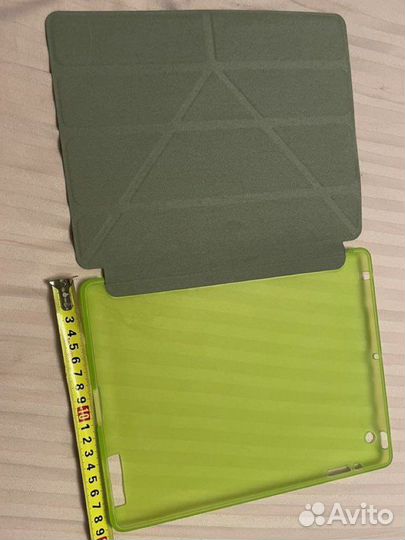 Чехол и стекло для iPad 2 3 4 зеленый