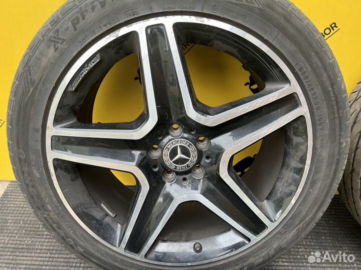 Колеса r20 GLE W166 летние колеса черные