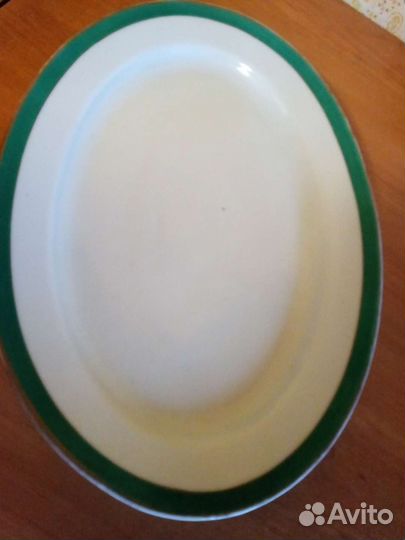 Блюдо большое овальное