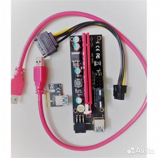 Райзера рейзера для видеокарт новые