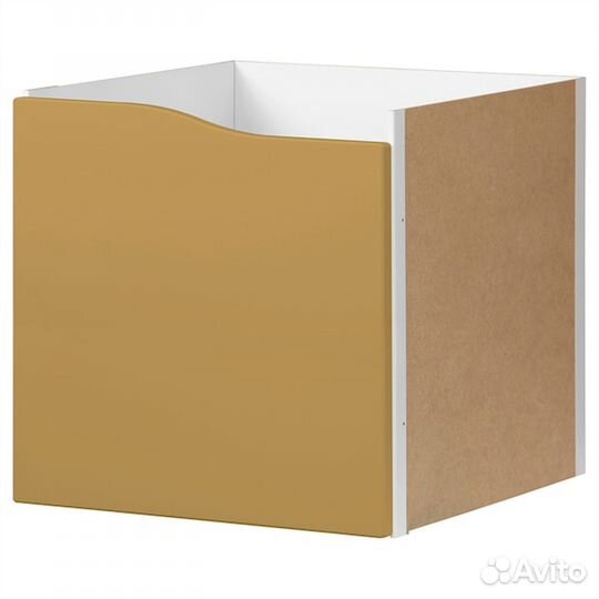 Kallax Вставка в шкаф с 1й дв. 304.968.86 золотист