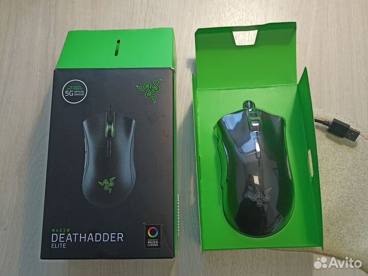 Игровая мышь razer deathadder elite